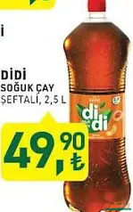 DİDİ SOĞUK ÇAY 2,5 L indirimli fiyat DİDİ SOĞUK ÇAY 2,5 L fiyat ve kampanya bilgisi